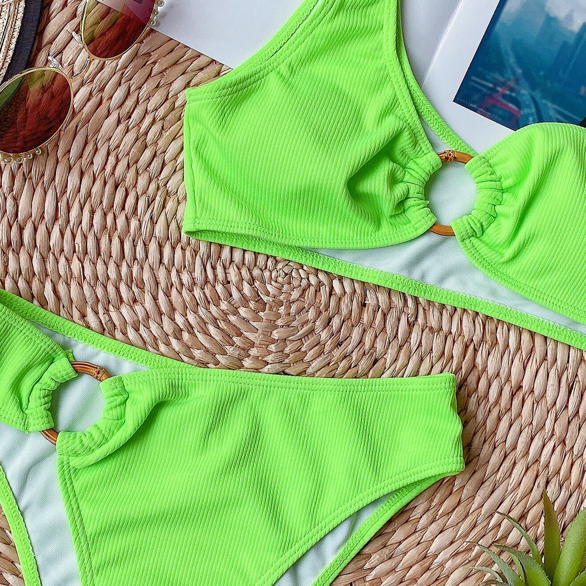 Monaco Cut-Out Bikini Set – Luxury Resort Swimwear