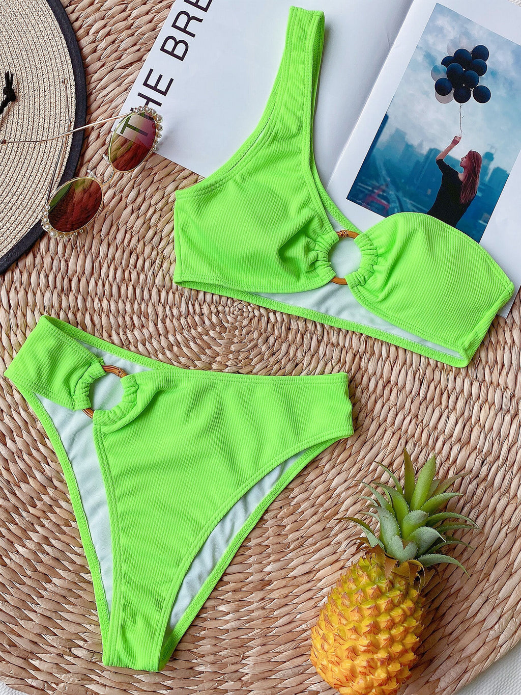Monaco Cut-Out Bikini Set – Luxury Resort Swimwear