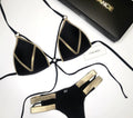AfterSun Bronzing Bikini – Luxury Gold Glow Swimwear