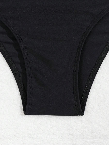 AfterSun Noir Bikini – Luxury Black Two Piece Swimwear