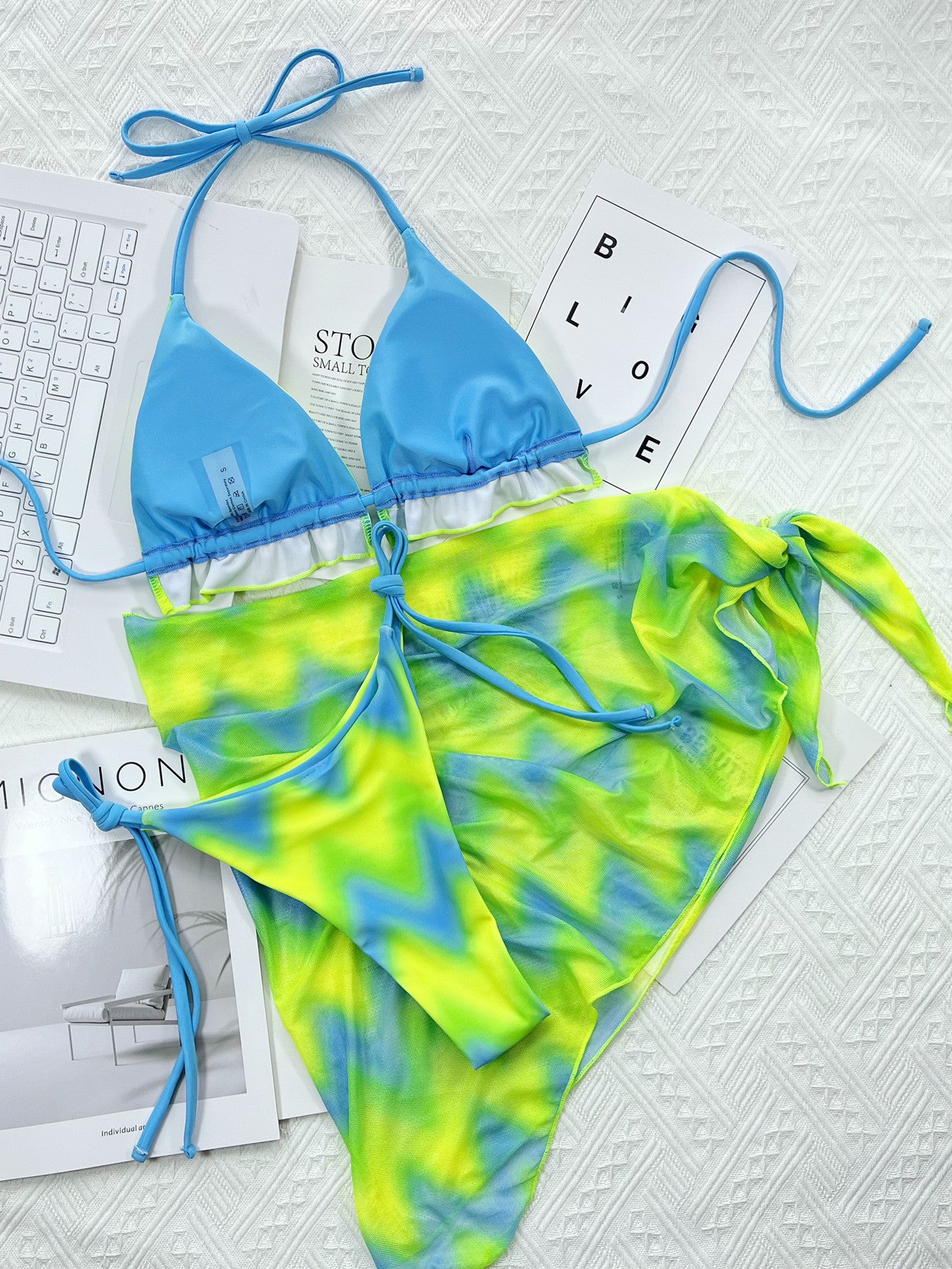 Capri Sunset Tie-Dye Bikini Set